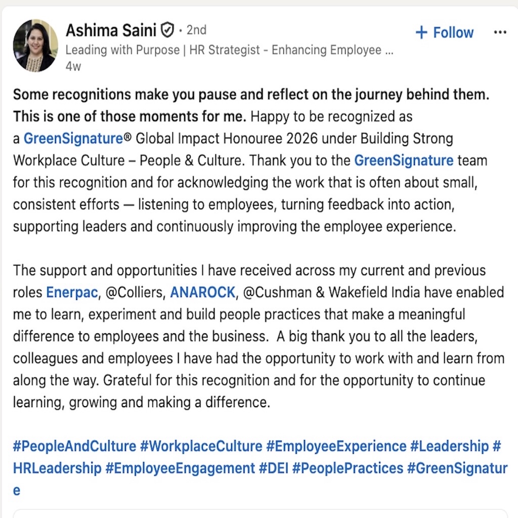 GreenSignature® impact story 8